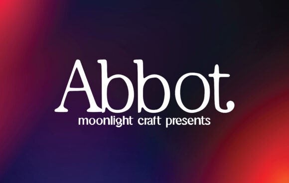 Abbot: A Script Handwritten Typeface for Editorial Design