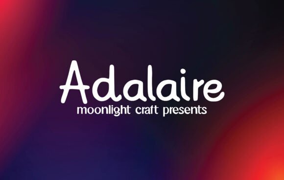 Adalaire: Elevating Digital Brand Identity with Handwritten Elegance