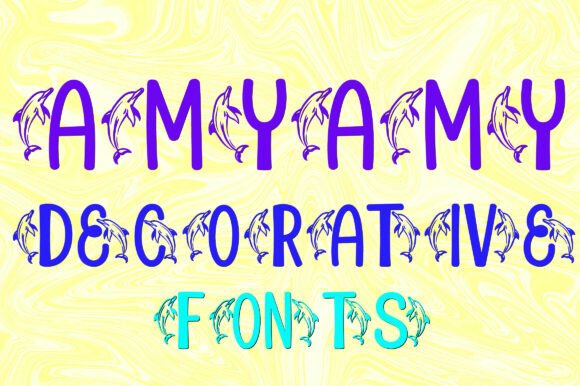 Amyamy: A Decorative Font That Elevates Brand Identity