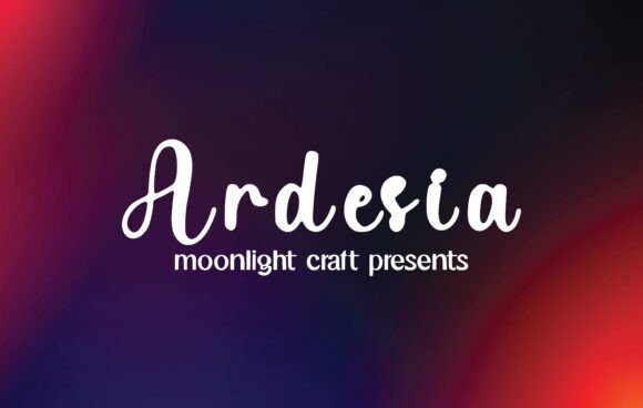 Ardesia: A Handwritten Typeface for Authentic Craft Branding