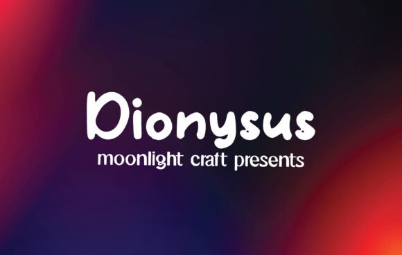 Dionysus: A Handwritten Typeface for Editorial Design and Branding