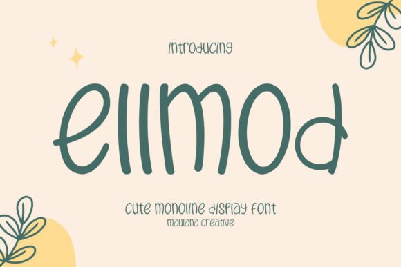 Ellmod: The Handwritten Font That Makes Your Brand Feel Warm and Trustworthy
