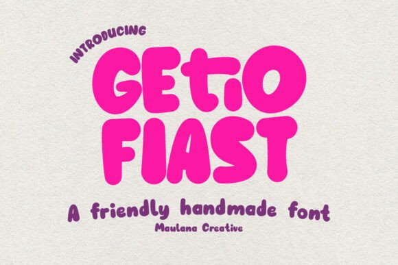Getio Fiast Review: A Handwritten Font for Authentic Brand Identity