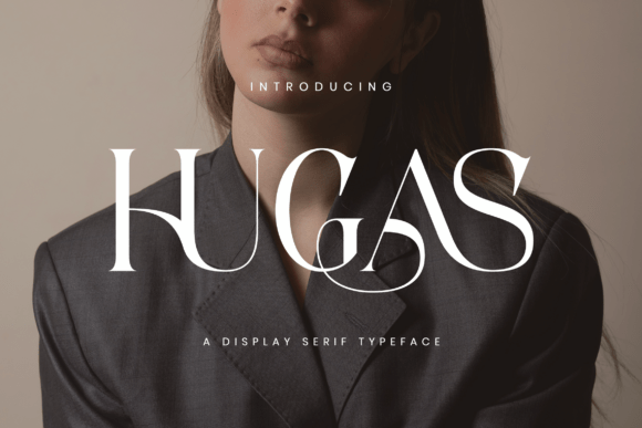 Hugas: A Minimalist Serif Font for Memorable Branding