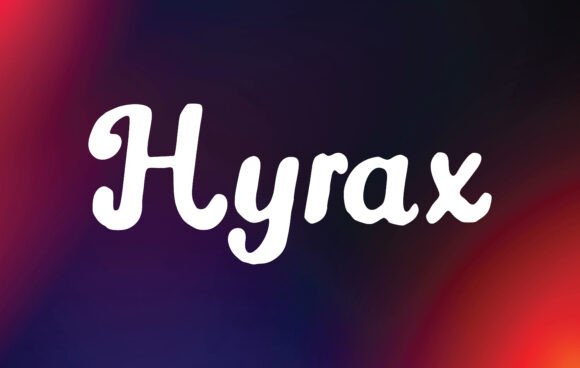 Hyrax Typeface Review: A Handwritten Font for Editorial Design