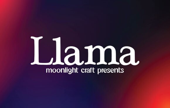 Llama: A Script Handwritten Font for Modern Web Design
