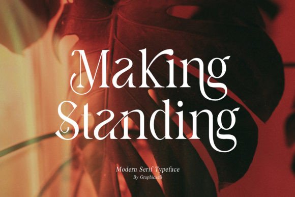 Making Standing: A Serif Font for Editorial Design