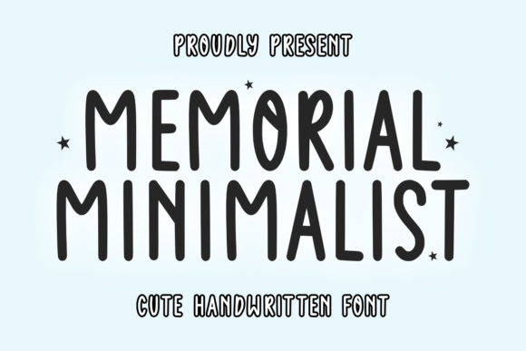 Memorial Minimalist: The Handwritten Font That Elevates Small Business Branding