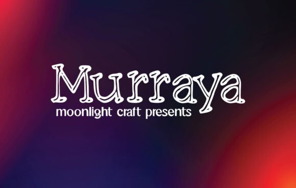 Murraya: A Handwritten Typeface for Elevated Branding