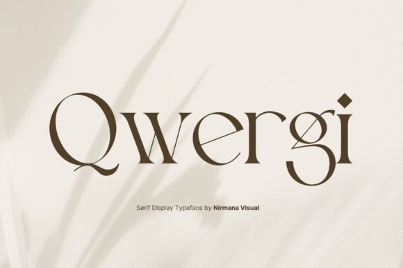 Qwergi: The Serif Typeface That Elevates Campaign Visuals