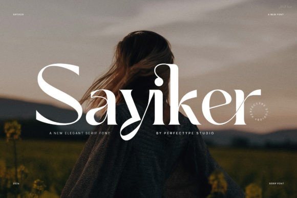 Sayiker Font: A Sophisticated Typeface for Small Business Branding