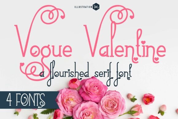 Vogue Valentine: A Refined Serif for Editorial Design
